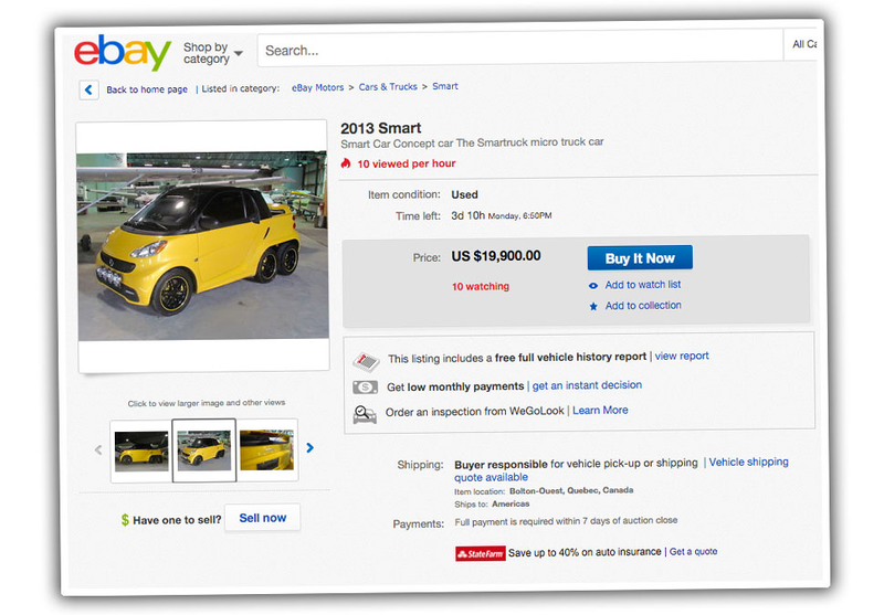 Illustration for article titled This Six-Wheeled Smart Car Is The Perfect Drive For Your Descent Into Madness